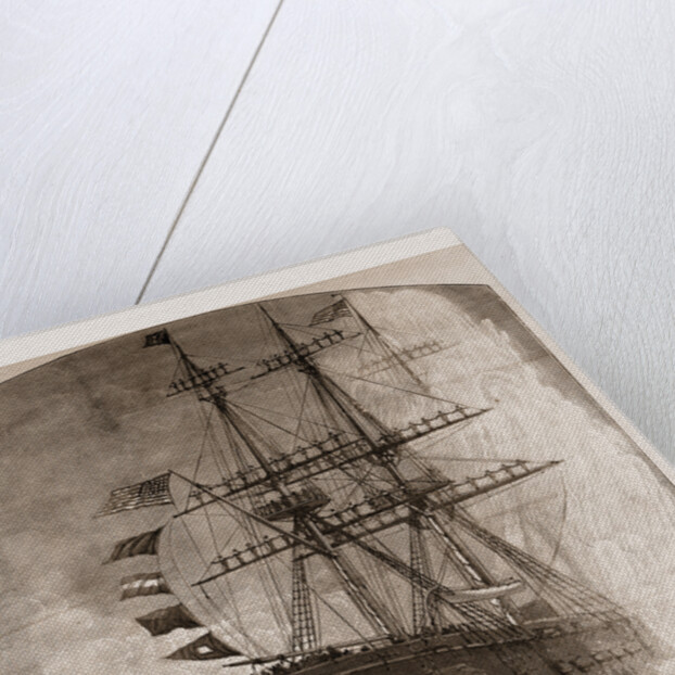 The Naval Review At Fortress Monroe—ceremonies During the President's Visit to the Flag-ship by J.O. Davidson