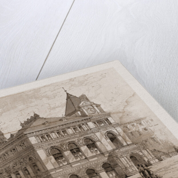 Building of the Long Island Historical Society, 1880, USA by Anonymous