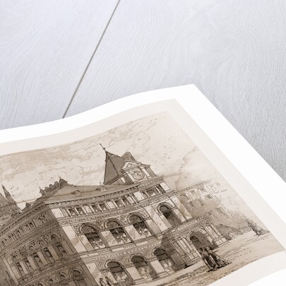 Building of the Long Island Historical Society, 1880, USA by Anonymous