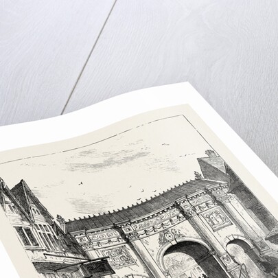 The Old Wooden Temple Bar, 19th Century by Anonymous
