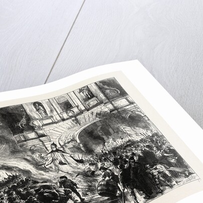 Burning the Pope in Effigy At Temple Bar by Anonymous