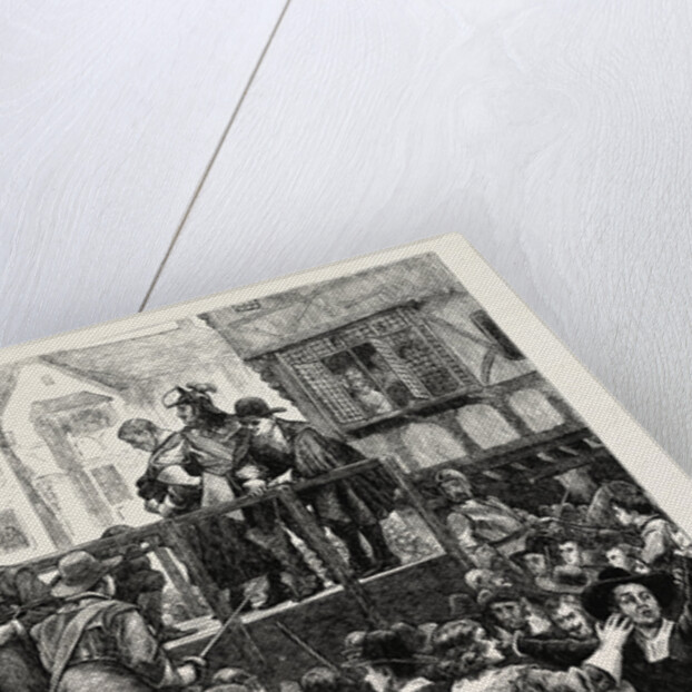 Execution of Tomkins And Challoner by Anonymous