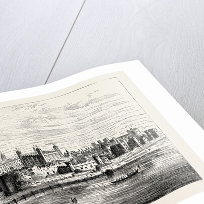 The Tower of London, View From Around 1700 by Anonymous