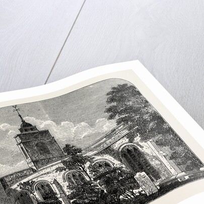The Church of Allhallows, Barking, in 1750 by Anonymous