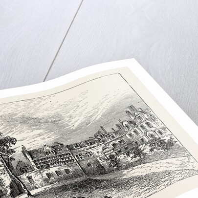 St. Helen's Priory, And Leathersellers' Hall, View by Malcolm in 1799 by Anonymous