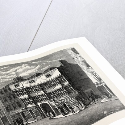 The White Hart, Bishopsgate Street, in 1810 by Anonymous