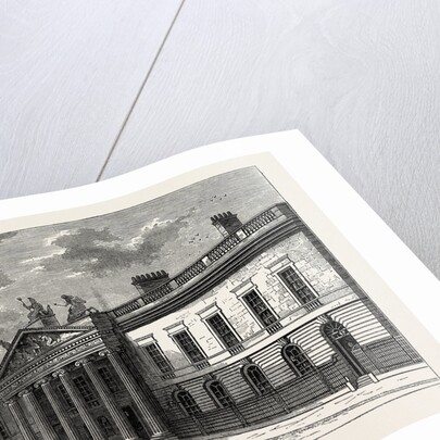 The Old India Office, Leadenhall Street in 1803, 19th Century by Anonymous