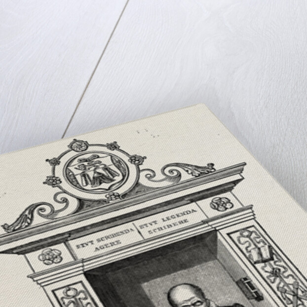 Stow's Monument in St. Andrew Undershaft by Anonymous