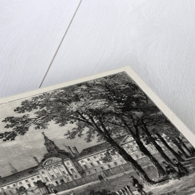 Old Bethlem Hospital, Moorfields About 1750 by Anonymous