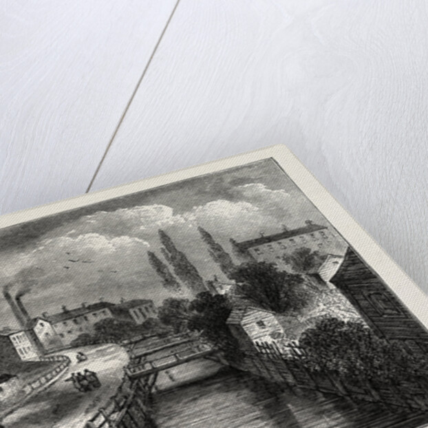 Battle Bridge in 1810 by Anonymous