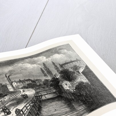 Battle Bridge in 1810 by Anonymous