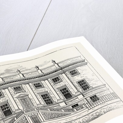 Surgeons' Hall, Old Bailey, 1800 by Anonymous