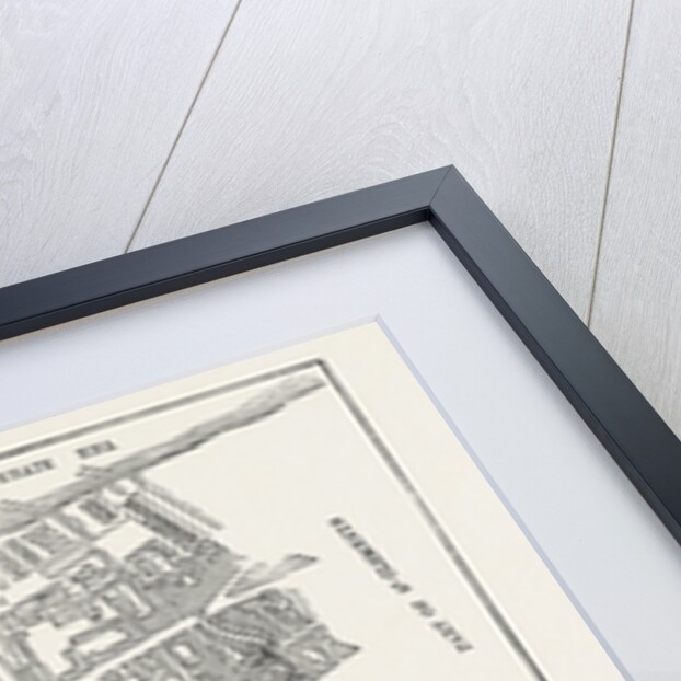 Map of Farringlon Ward Without, 1750 by Anonymous