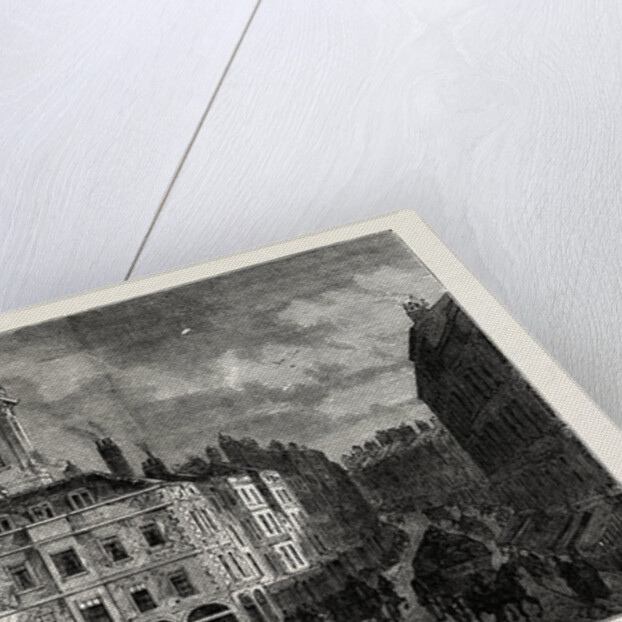 St. Andrew's Church, From Snow Hill, in 1850 by Anonymous