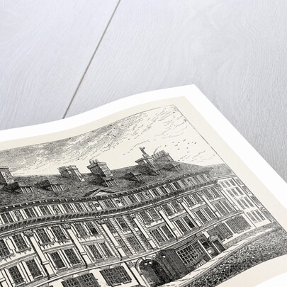 Exterior of Furnival's Inn, 1754 by Anonymous