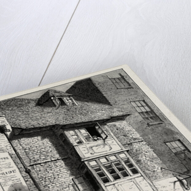 Old Houses in Wych Street by Anonymous