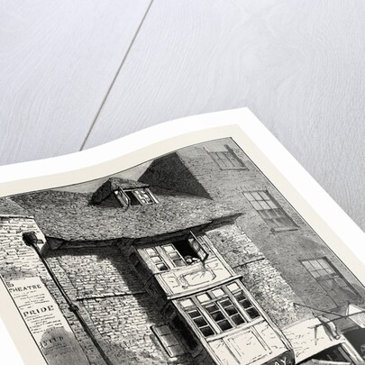 Old Houses in Wych Street by Anonymous