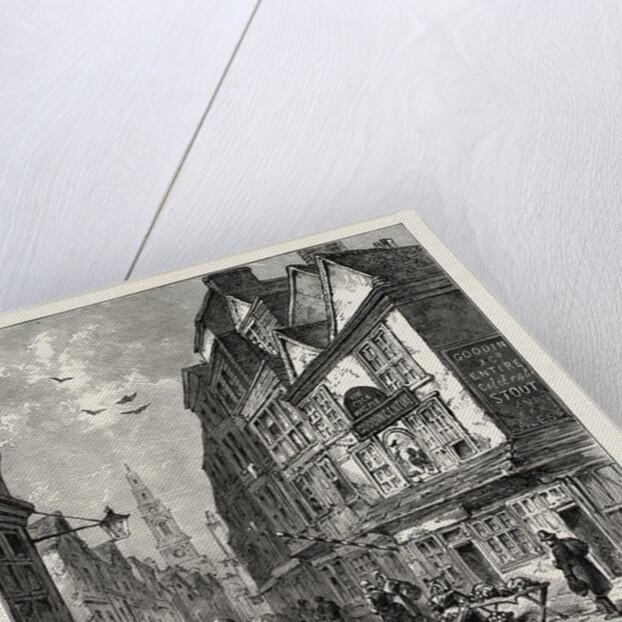 The Cock And Magpie, Drury Lane, 1840 by Anonymous