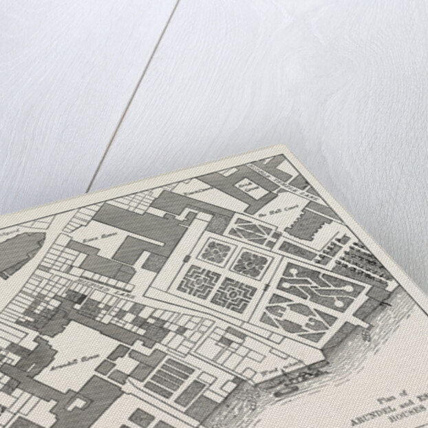 Plan of Arundel And Essex Houses by Anonymous