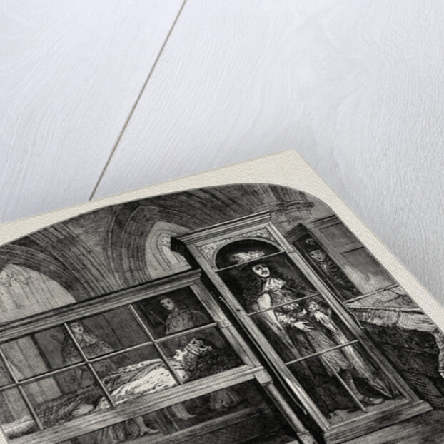 The Wax Figures in Westminster Abbey London by Anonymous