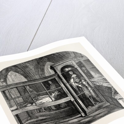 The Wax Figures in Westminster Abbey London by Anonymous