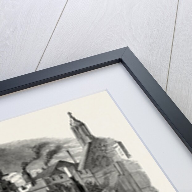 The Speaker's House from the River, in 1830, Westminster by Anonymous