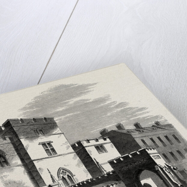 Entrance to the House of Lords, Westminster by Anonymous