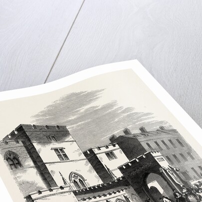 Entrance to the House of Lords, Westminster by Anonymous