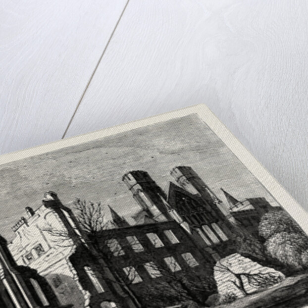 The Houses of Parliament After the Fire, in 1834 by Anonymous