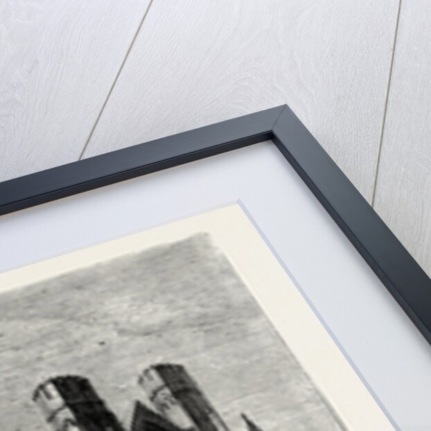 The Houses of Parliament After the Fire, in 1834 by Anonymous