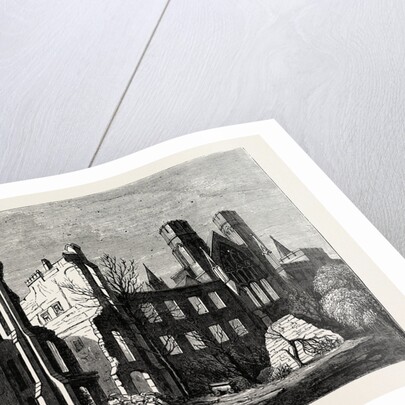 The Houses of Parliament After the Fire, in 1834 by Anonymous