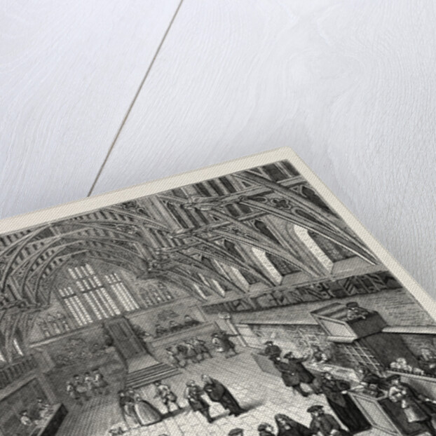 Old Westminster Hall 1797 by Anonymous