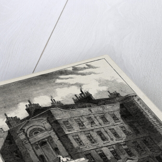 Messrs. Christie And Manson's Original Auction Rooms by Anonymous