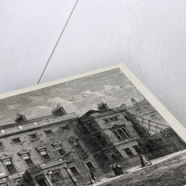 The Ordnance Office, Pall Mall, 1850 by Anonymous