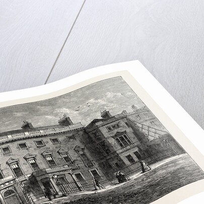 The Ordnance Office, Pall Mall, 1850 by Anonymous