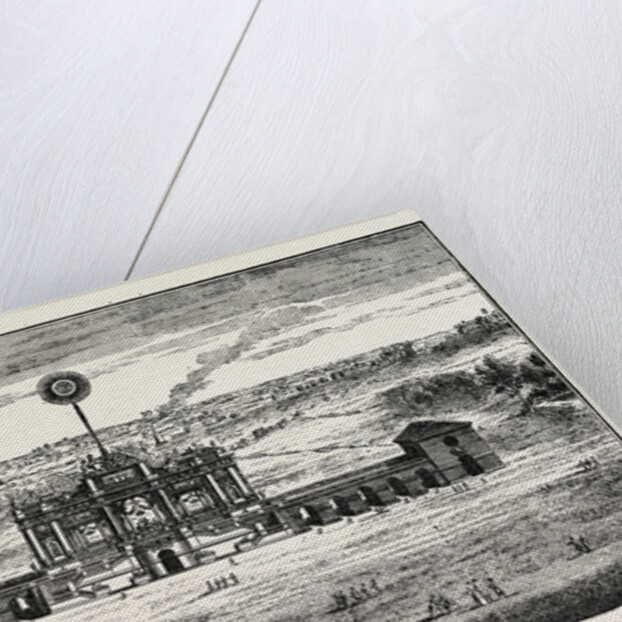 Public Fireworks, 1748 by Anonymous