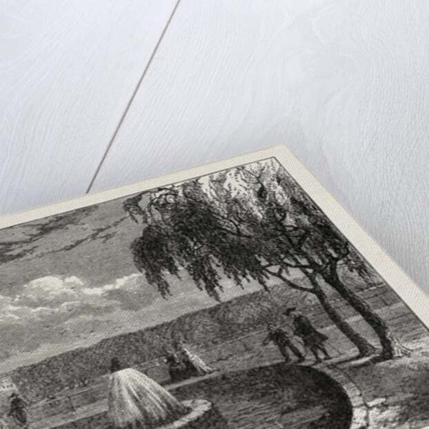 The Fountain in the Green Park, 1808 by Anonymous