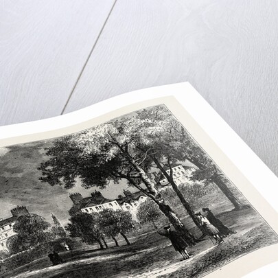 Entrance to Grosvenor Street From Hyde Park, About 1780 by Anonymous