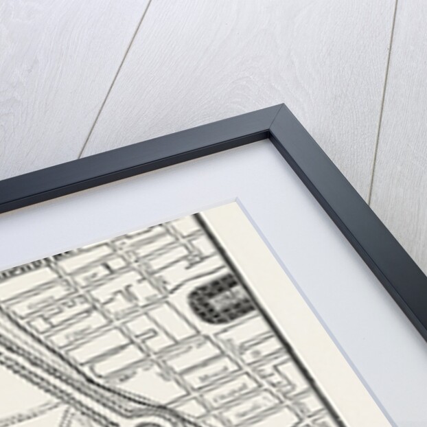 Hyde Park. Rocque's Map 1748 by Anonymous
