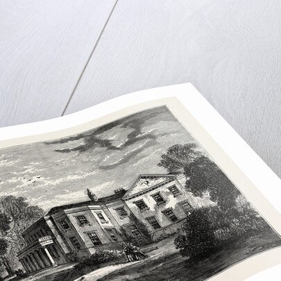 Langham House in 1820 by Anonymous