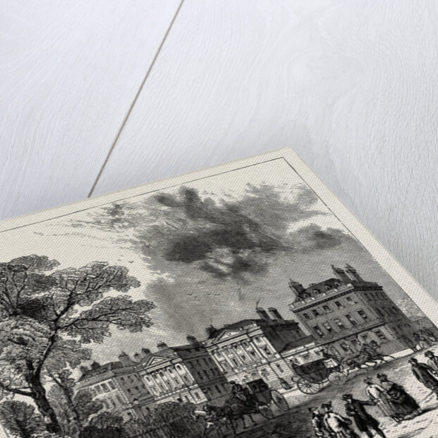 Canendish Square, 1820 by Anonymous