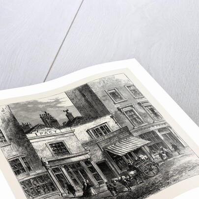 Old Houses in Holborn by Anonymous