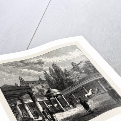 Interior of the Court-yard of Old tattersall's by Anonymous