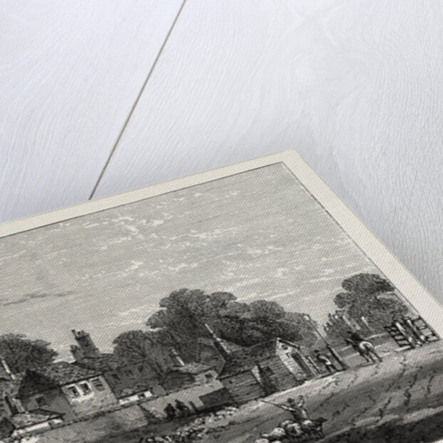 The Old Turnpike, Kensington, in 1820 by Anonymous