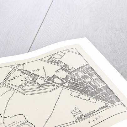 Map of Paddington, in 1815 by Anonymous