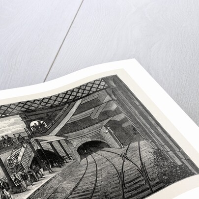 King's Cross Underground Station in 1868 by Anonymous