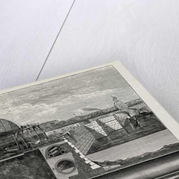 Section of the Thames Embankment, 1867 by Anonymous