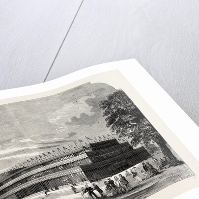 Exterior of the Great Exhibition of 1851 by Anonymous