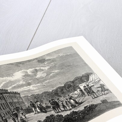 Encampment in the Gardens of Montagu House, 1780 by Anonymous