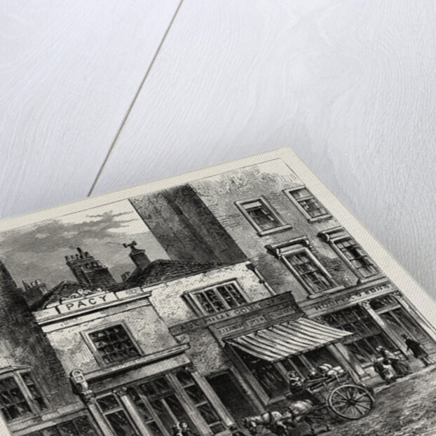 Old Houses, Holborn, 19th Century by Anonymous